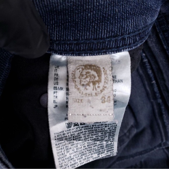 Mens Diesel Jeans 34x31 - Picture 8 of 9